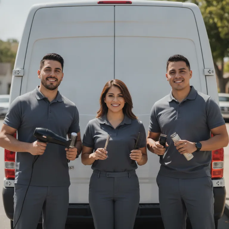 Cabeleireiro de Luxo equipe em Gama